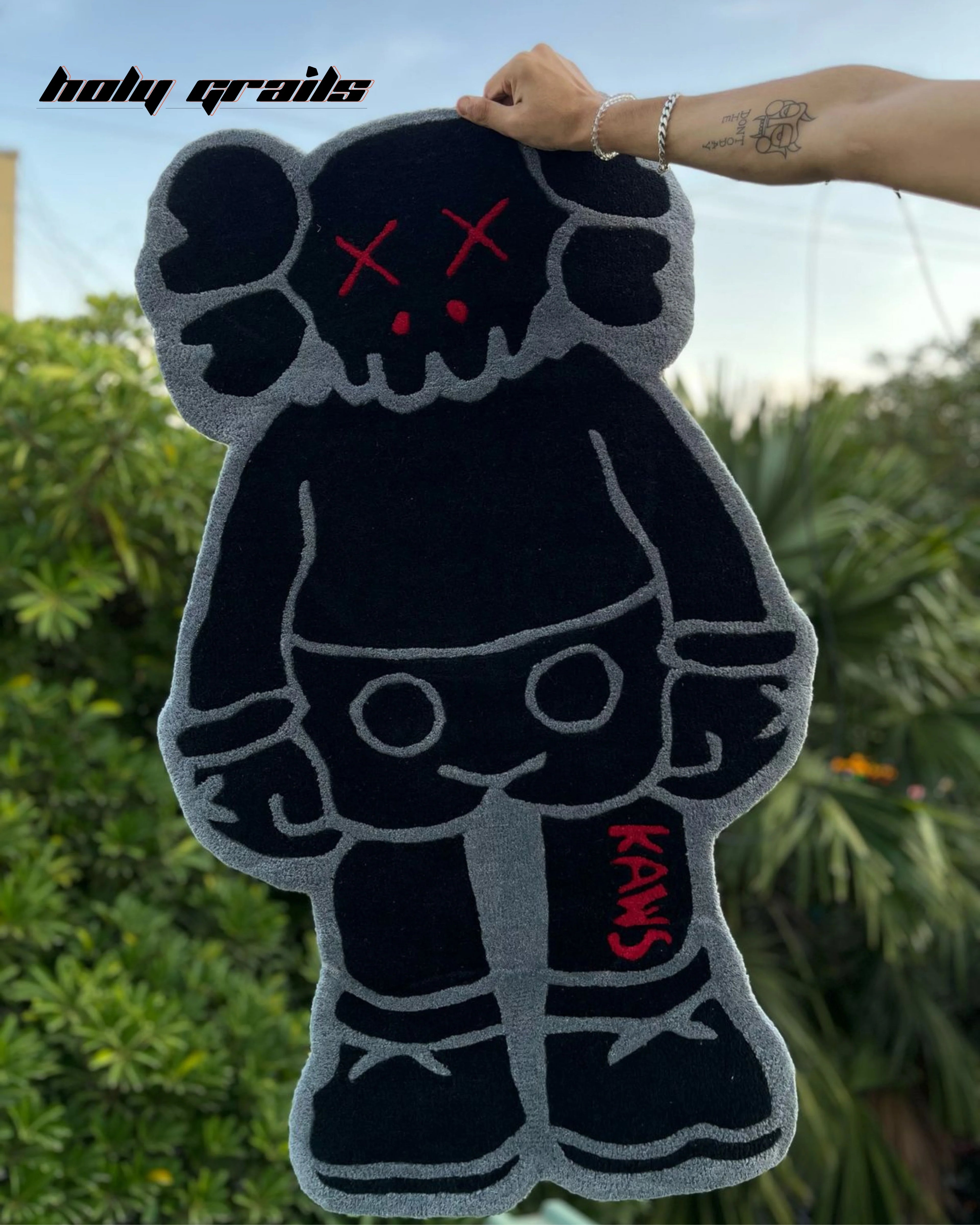 Kaws Hype Hand Tufted Rug