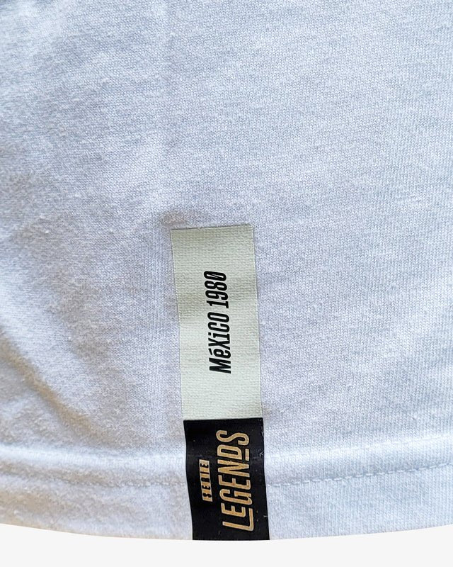 Retro Mexico Jersey Homenaje 1980 Eagle Shield White