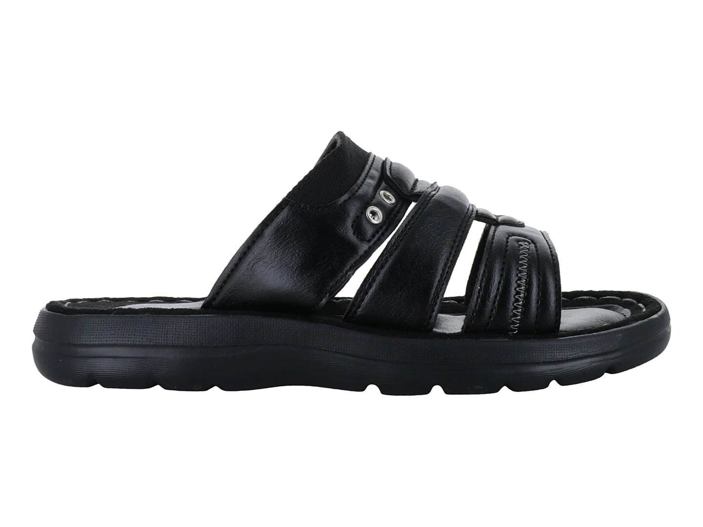 Sandalias Furor Casual Negro para Hombre