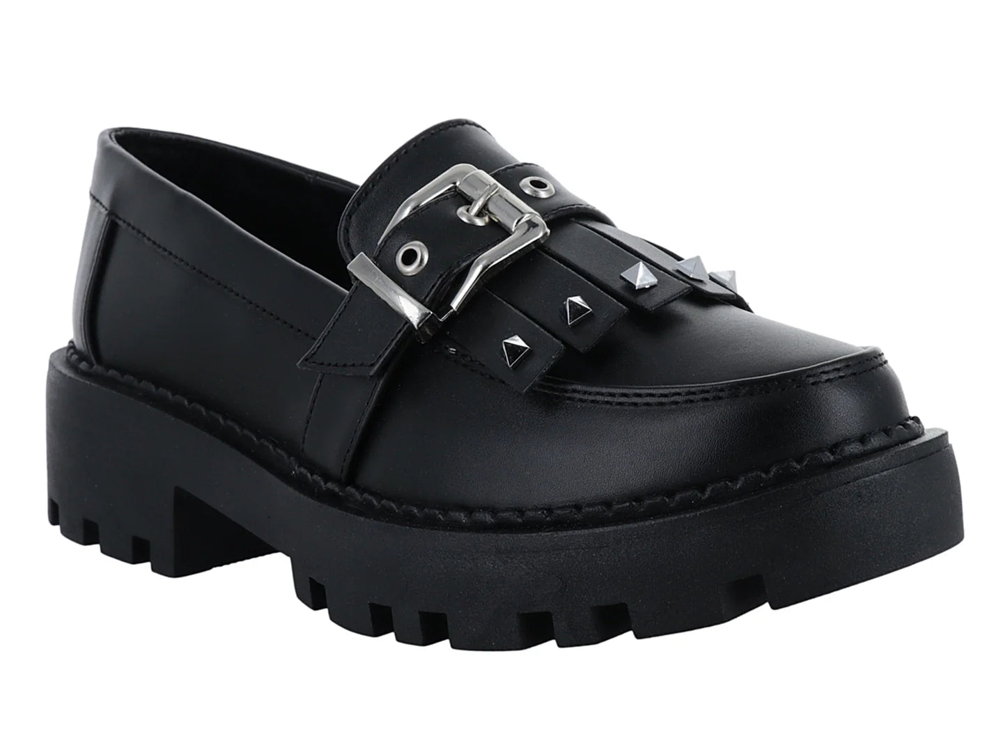 Zapatos Mocasines Negros MELIANA para Mujer