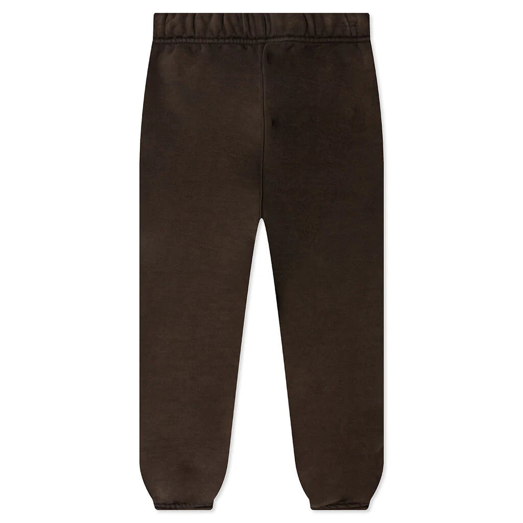 Kids Heavy Fleece Essential Sweatpant Brown