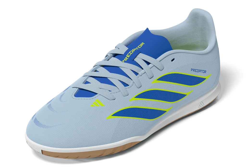 adidas Predator Club Sala IN Indoor Youth Soccer Shoes Sky Blue Yellow