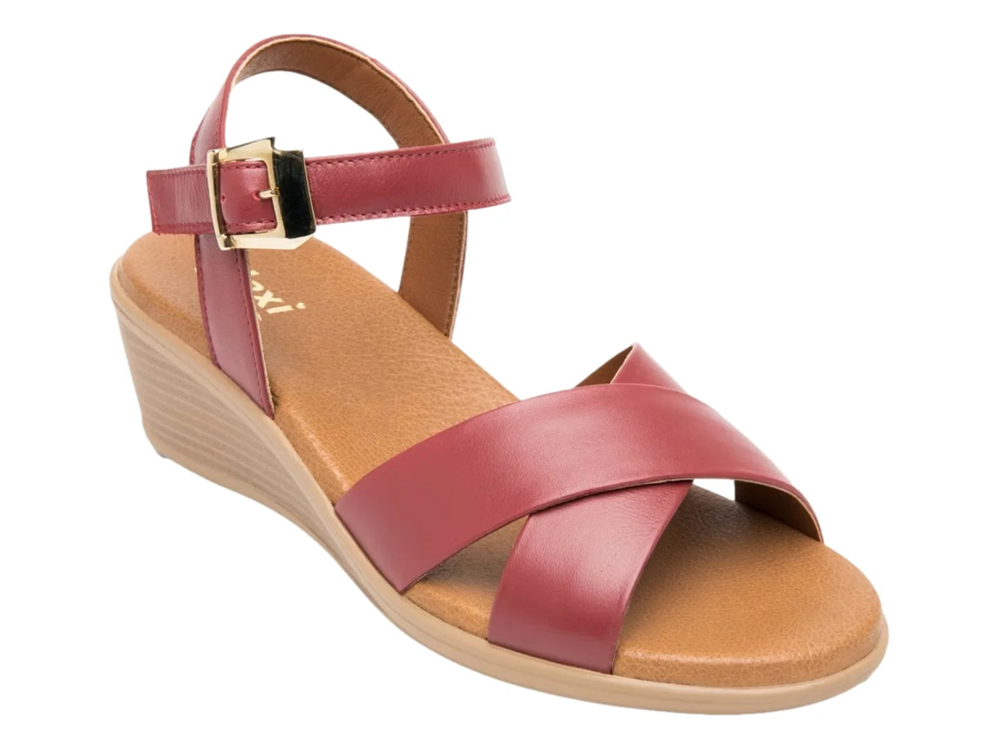 Sandalias Flexi de Plataforma Rojo para Mujer