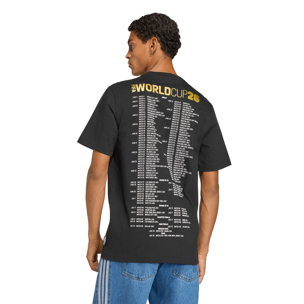 FIFA World Cup 26 World Cup Tour Mens Soccer T Shirt Black