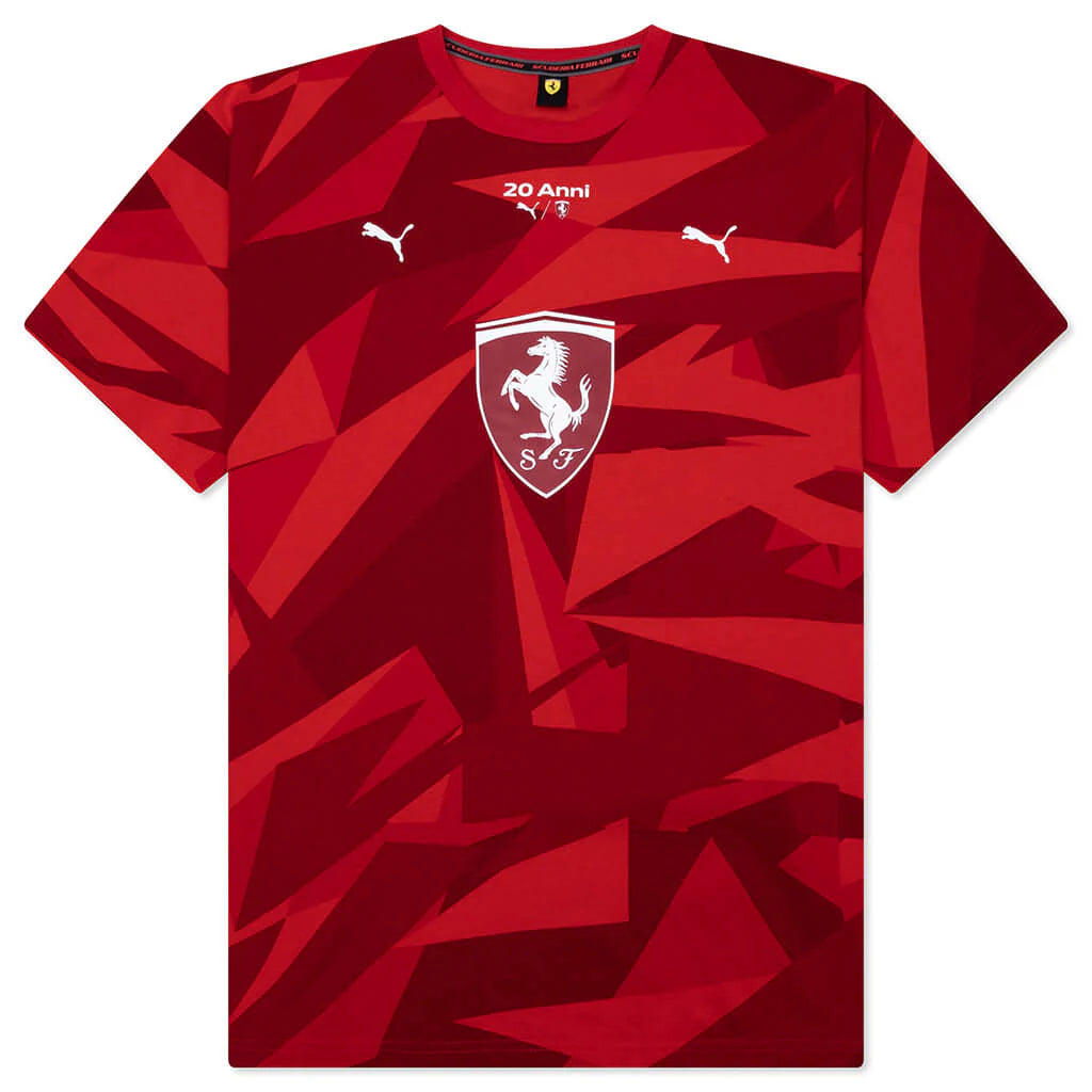 Scuderia Ferrari HP 20 Years of Red Tee Rosso Corsa