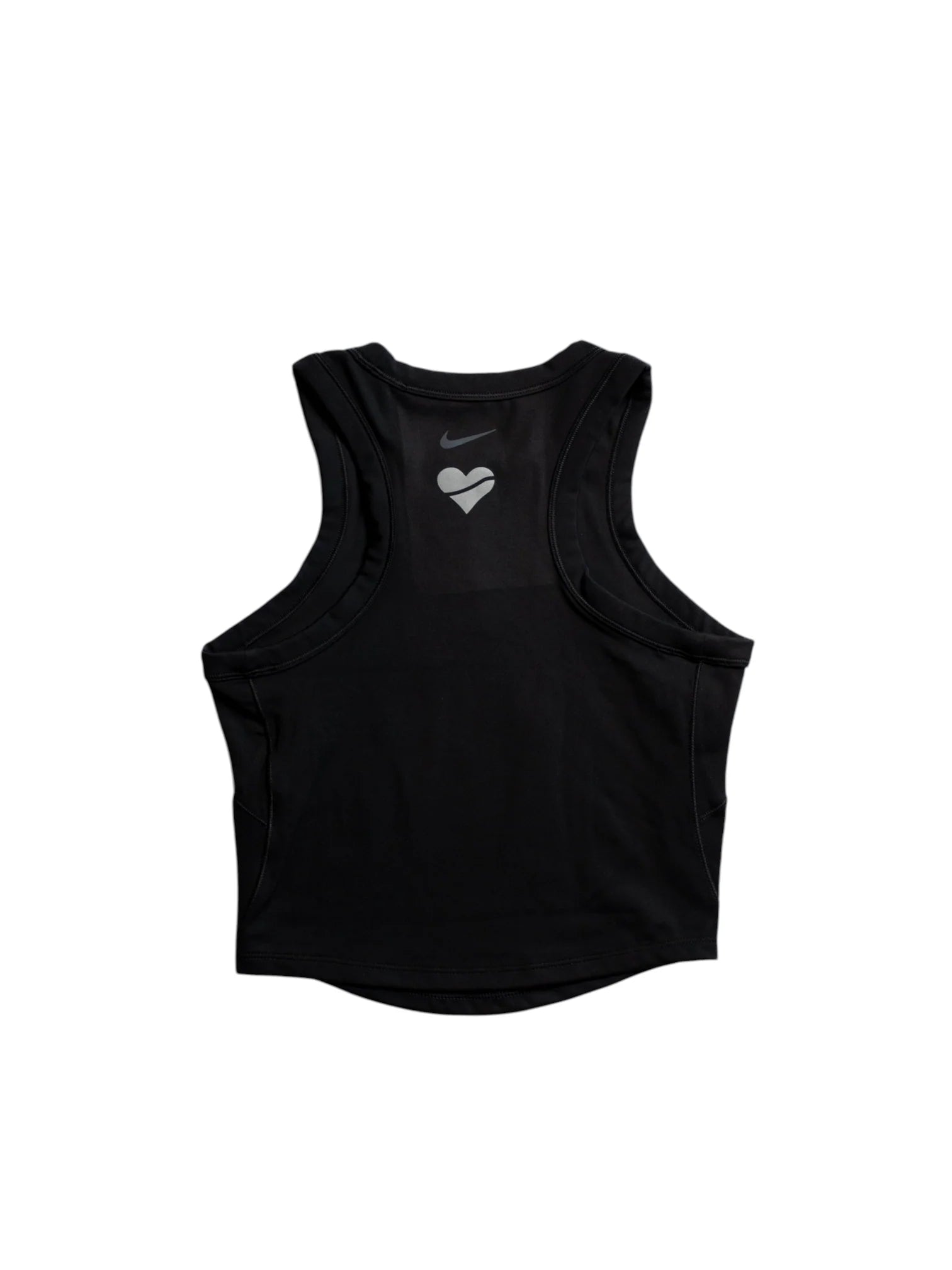 Nike Womens One Fitted Dri FIT Cropped Tank Top