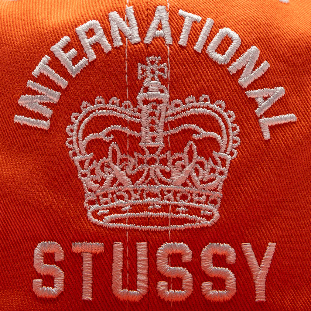 Mid International Crown Strapback Cap Coral