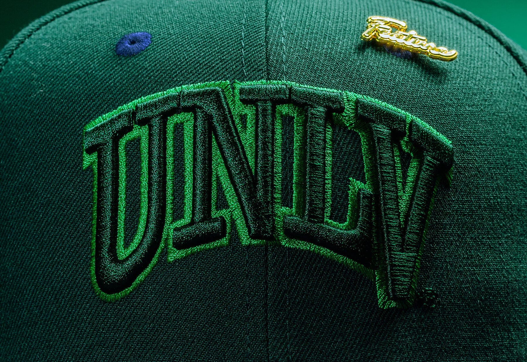 Feature x New Era Timepiece UNLV Rebels Fitted Green Royal
