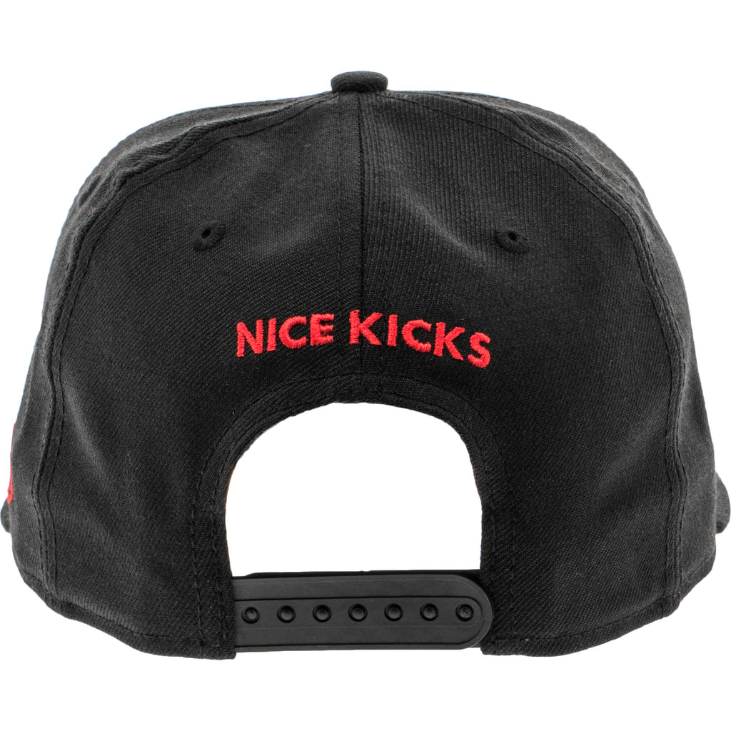 New Era X Nice Kicks 9Fifty Snapback Mens Hat Black Scarlett