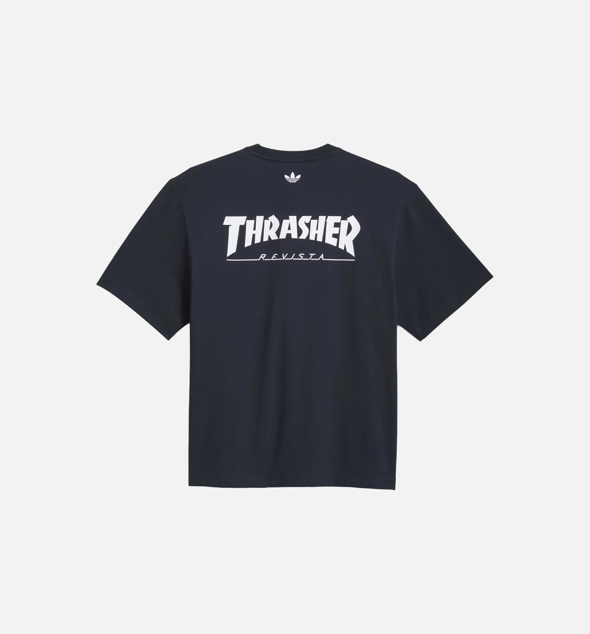 Thrasher X AFA Mens Short Sleeve Shirt Navy White