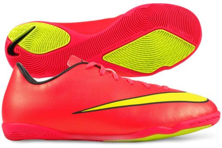 Nike JR Mercurial Victory V IC Youth Indoor Soccer Shoes Hyper Punch Volt