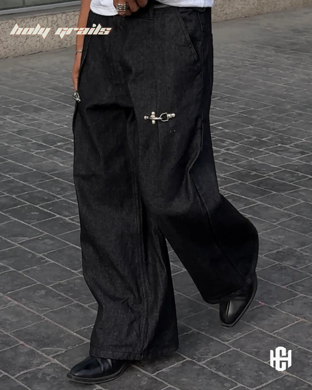 Clasp Denims Black Jeans HG x Charactr
