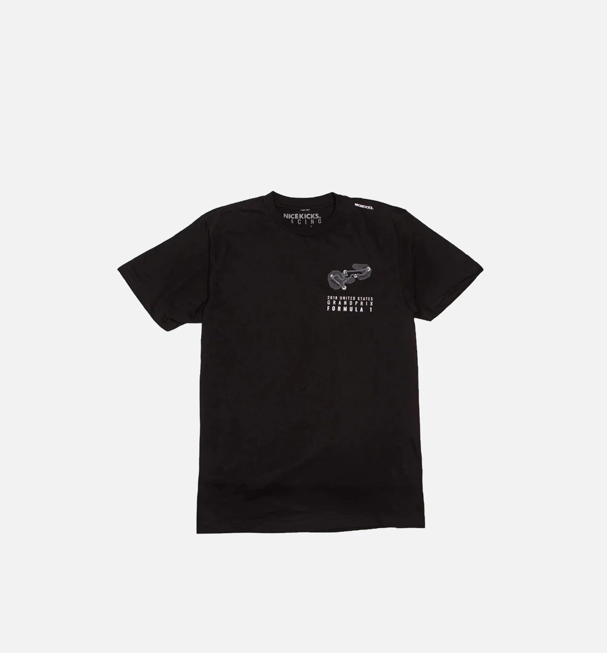 Nice Kicks Formula 1 Race Car Shirt Black Black