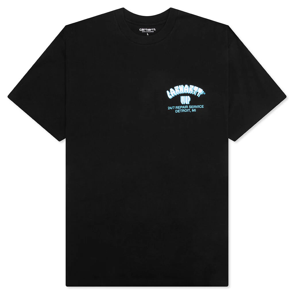 Super Tired S S T Shirt Black