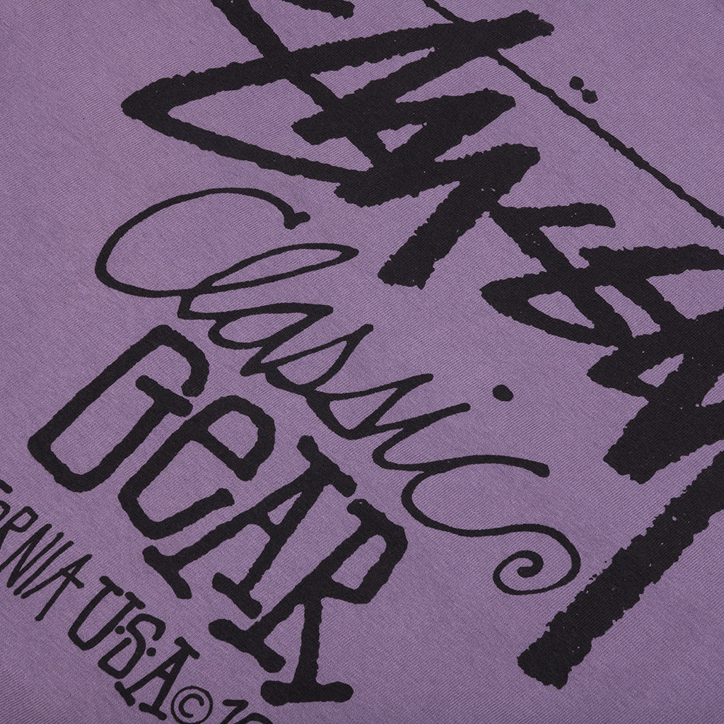 Classic Gear Pigmented Dyed Tee Grape