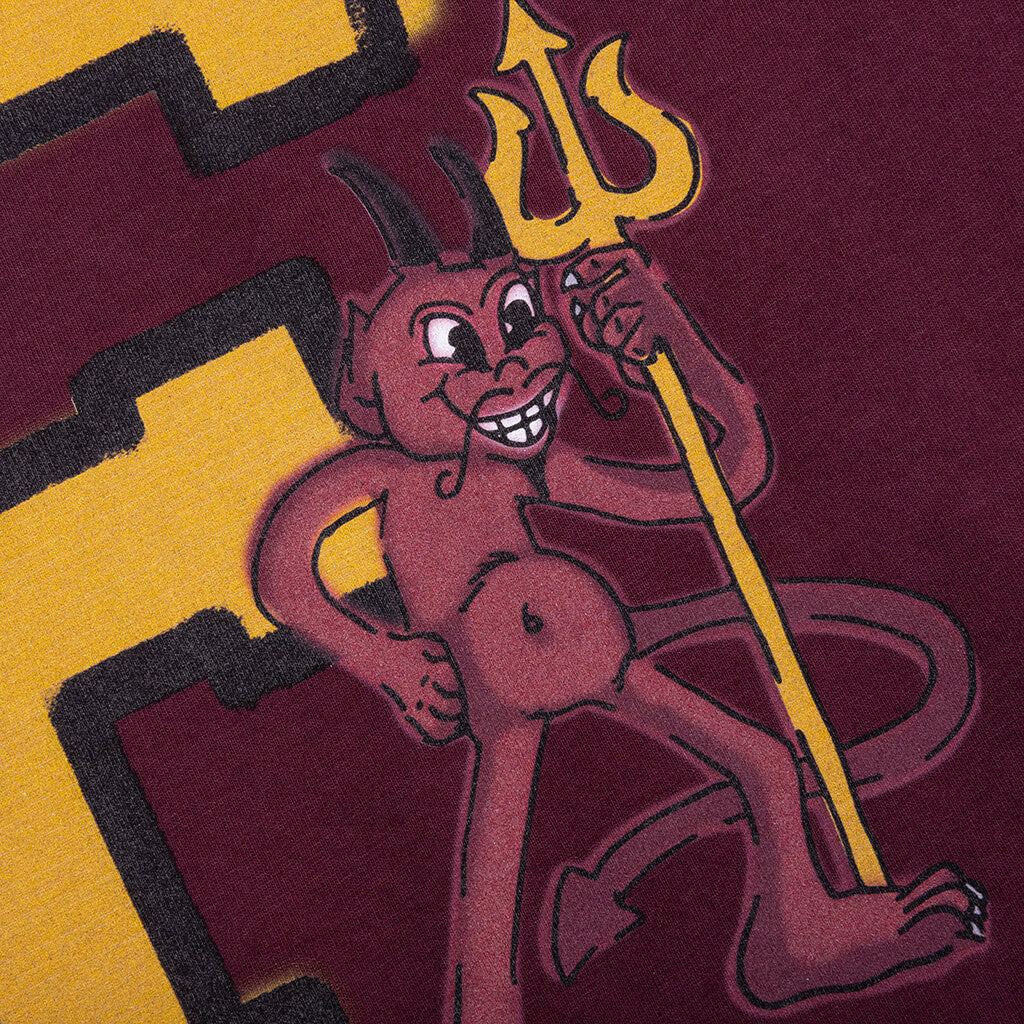 Scottsdale Fun Devil Tee Ox Blood Red