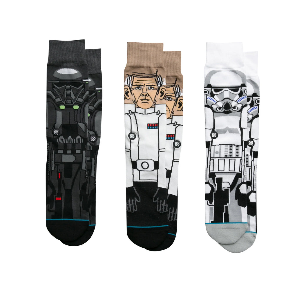 Star Wars Rogue One 3 Pack Socks Black