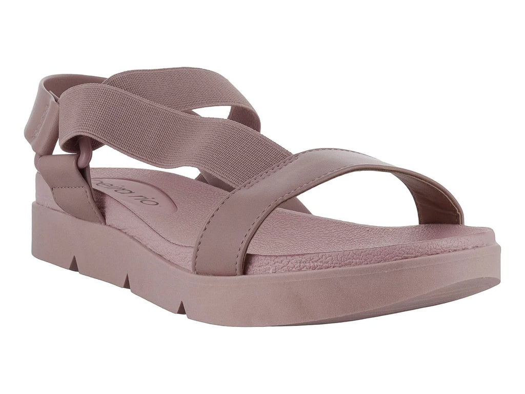 Sandalias Gladiador Beira Rio Color Rosa para Mujer