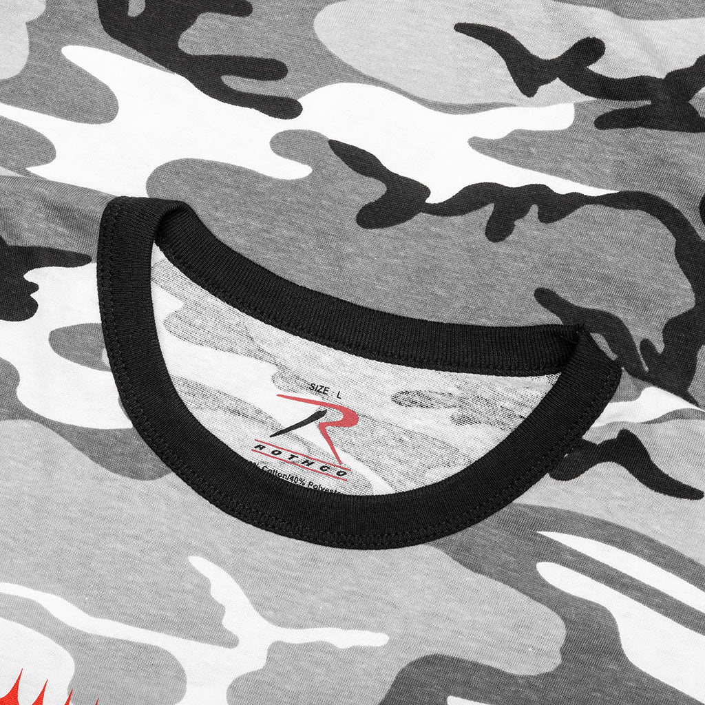 Spike T Shirt Camo