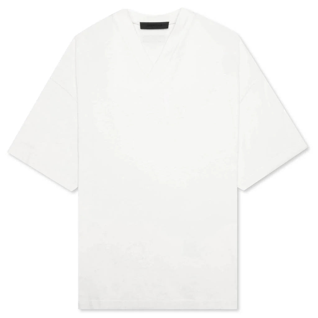 Essentials V Neck Cloud Dancer