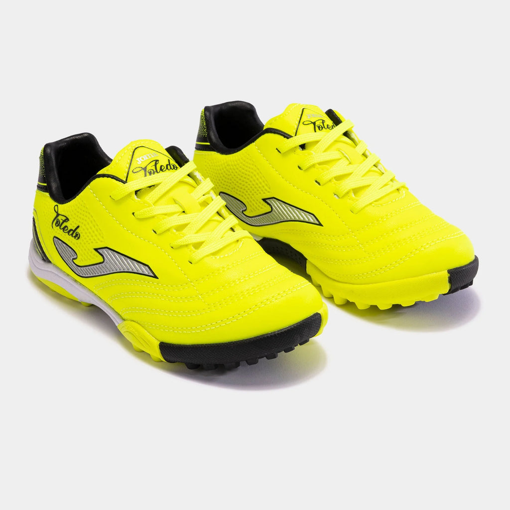 Joma Toledo JR 2309 TF Turf Youth Soccer Cleats Lemon Fluo