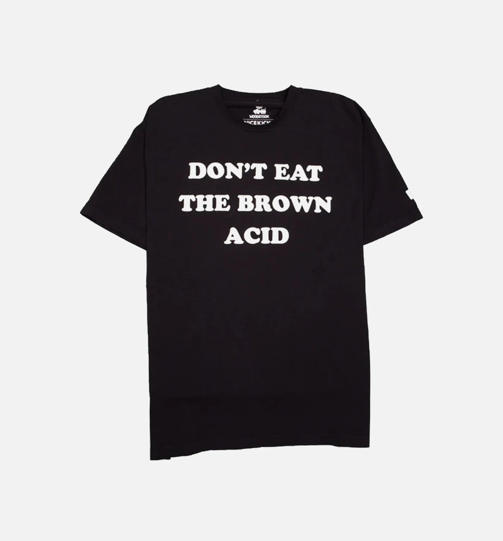 Nice Kicks X Woodstock Acid Short Sleeve T Shirt Black White