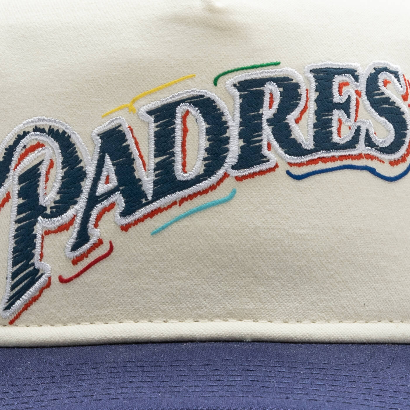 The Golfer Snapback Team Scribble San Diego Padres