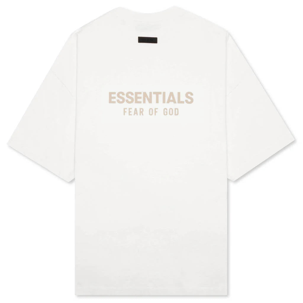 Essentials V Neck Cloud Dancer