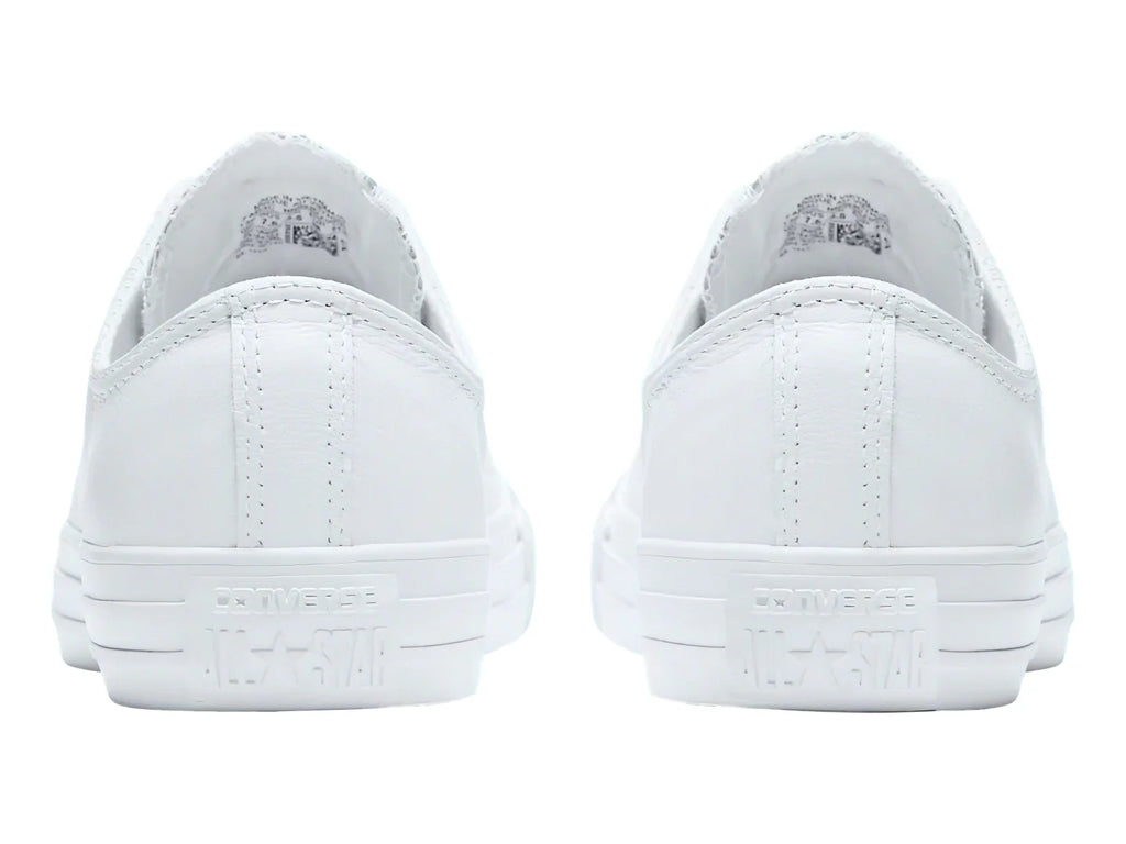 Tenis Converse Chuck Taylor Leather Ox Blancos Unisex