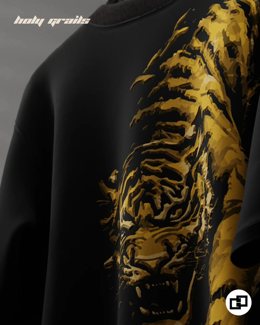 Wild Tiger Oversize Tee HG x Grey Hound Clothing