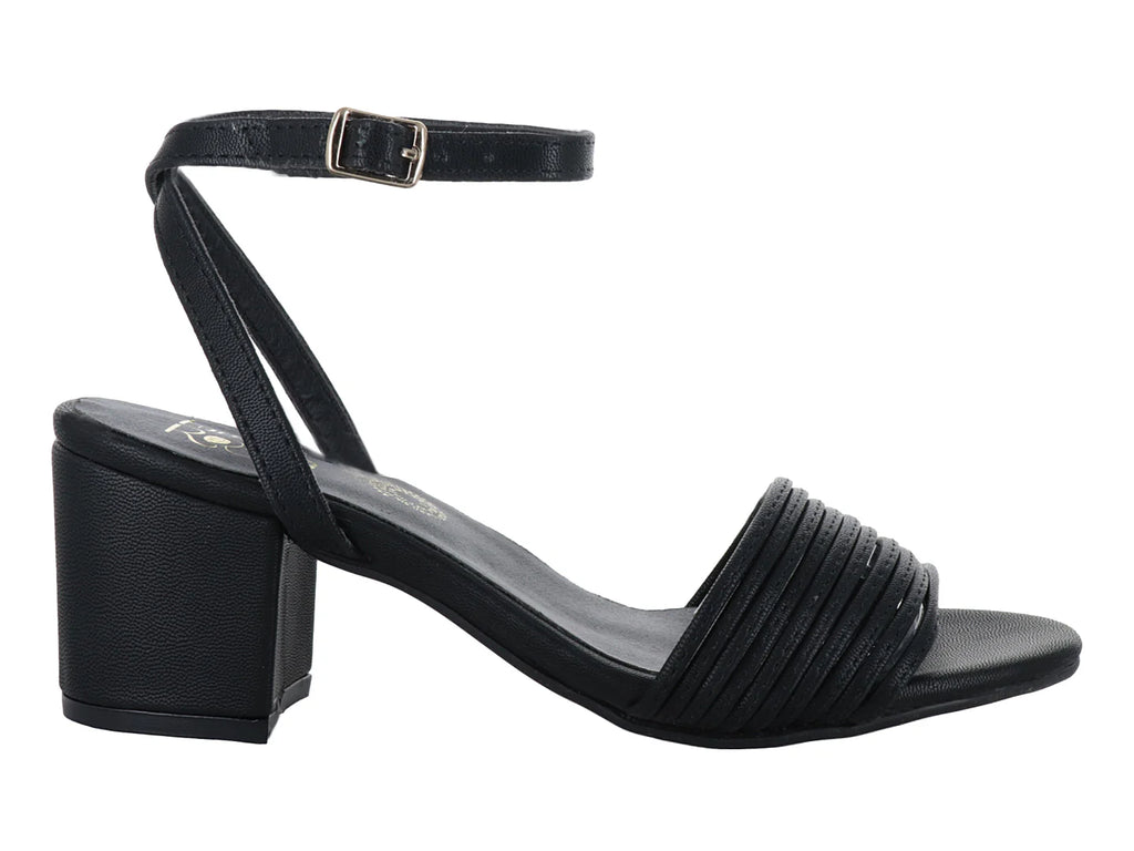 Zapatillas Luna Rosa Negro para Mujer