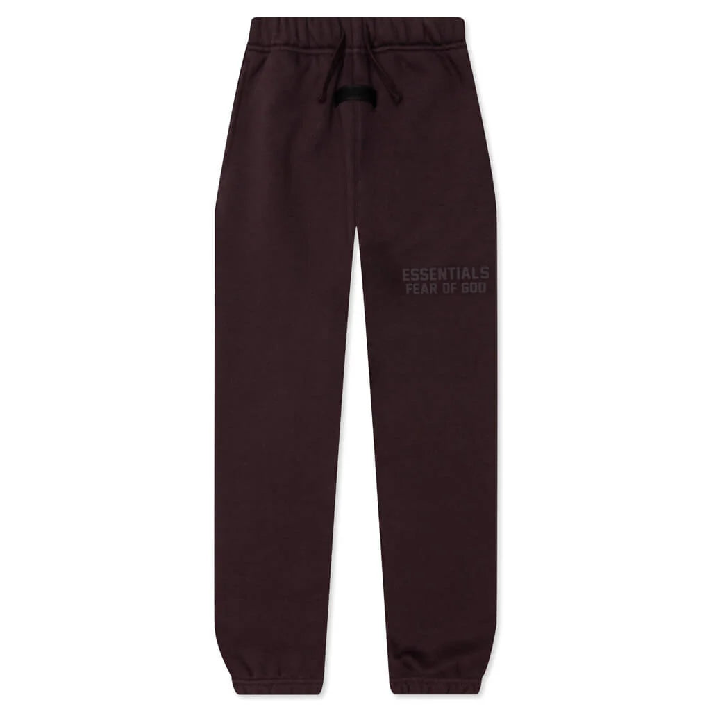 Kids Essential Sweatpant Plum