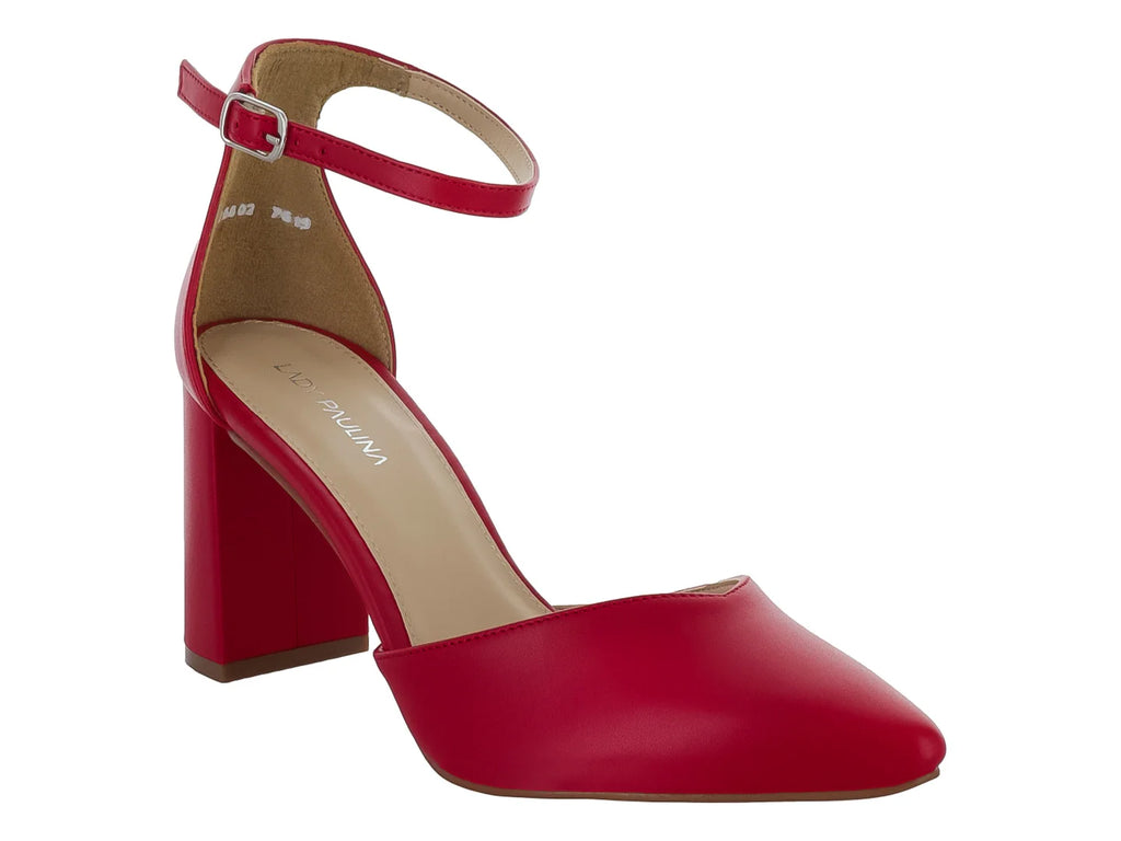 Zapatillas Lady Paulina Rojo para Mujer