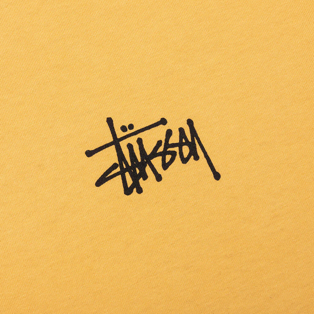 Basic Stussy Pigment Dyed Tee Honey