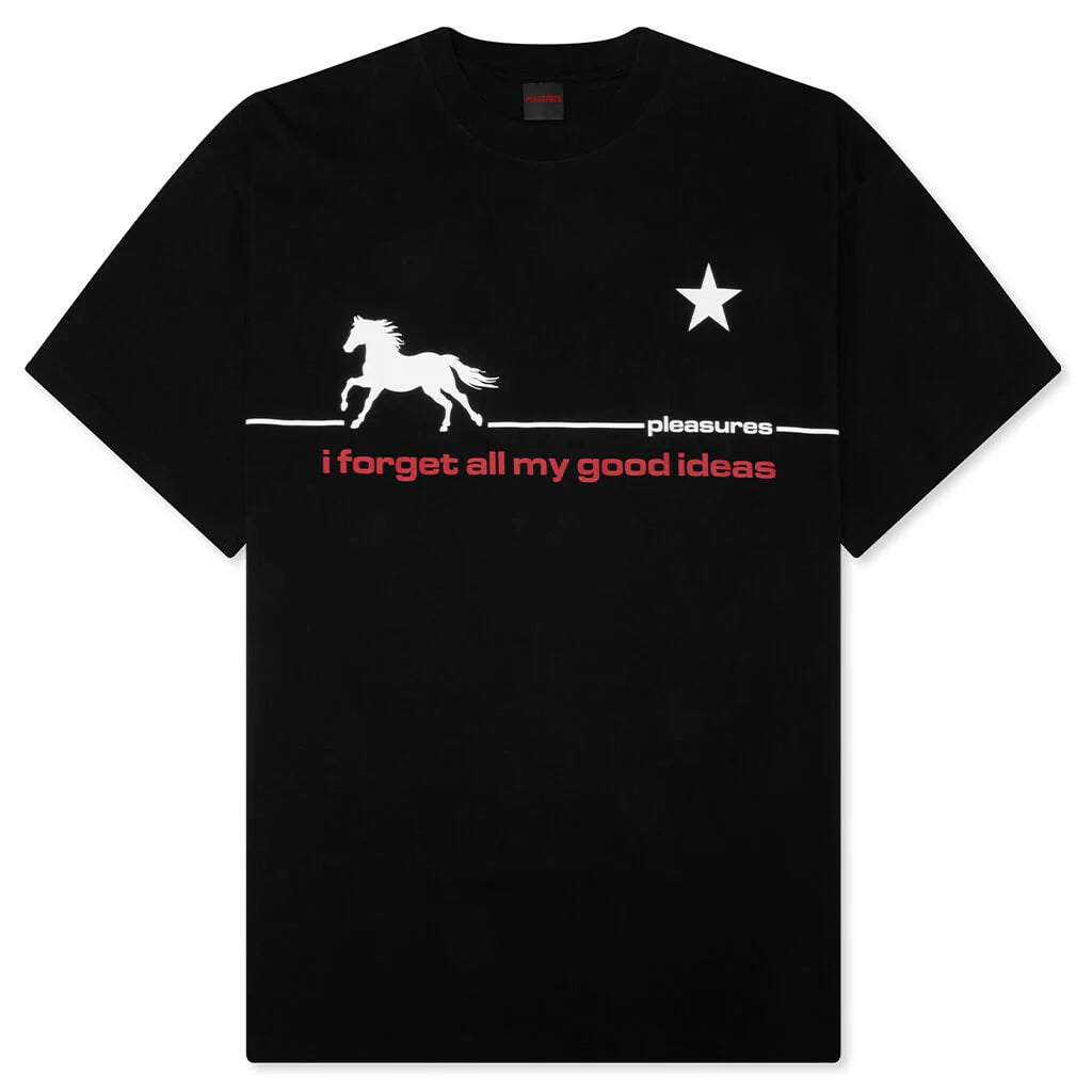 Forget T Shirt Black