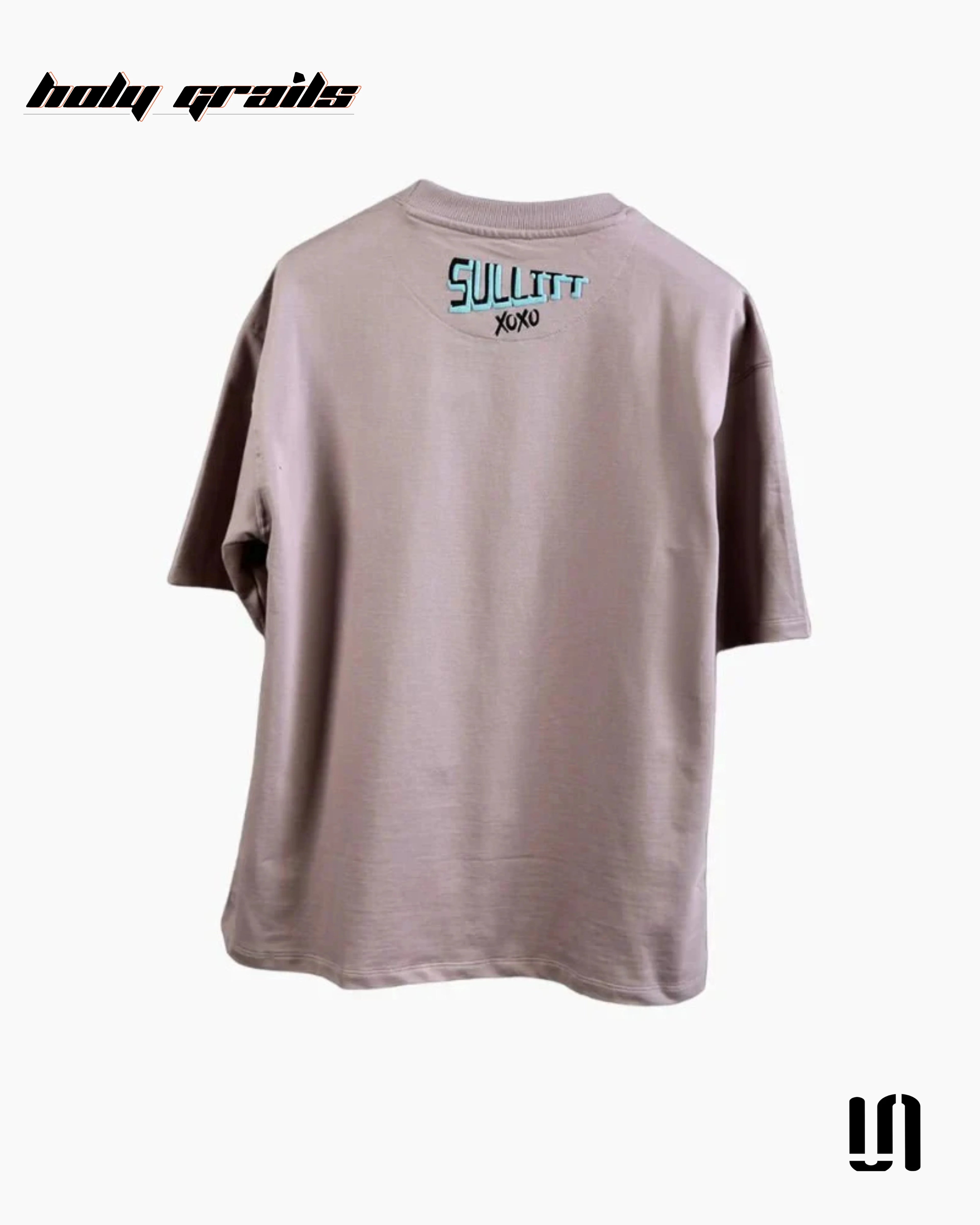 Hugs Kisses Ash Oversized Tee HG x Sullitt