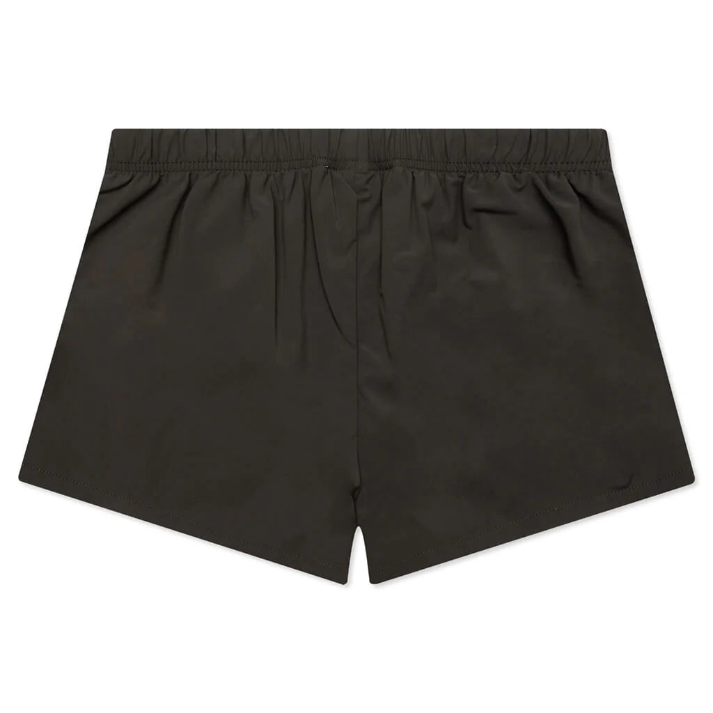 Kids Running Short Off Black