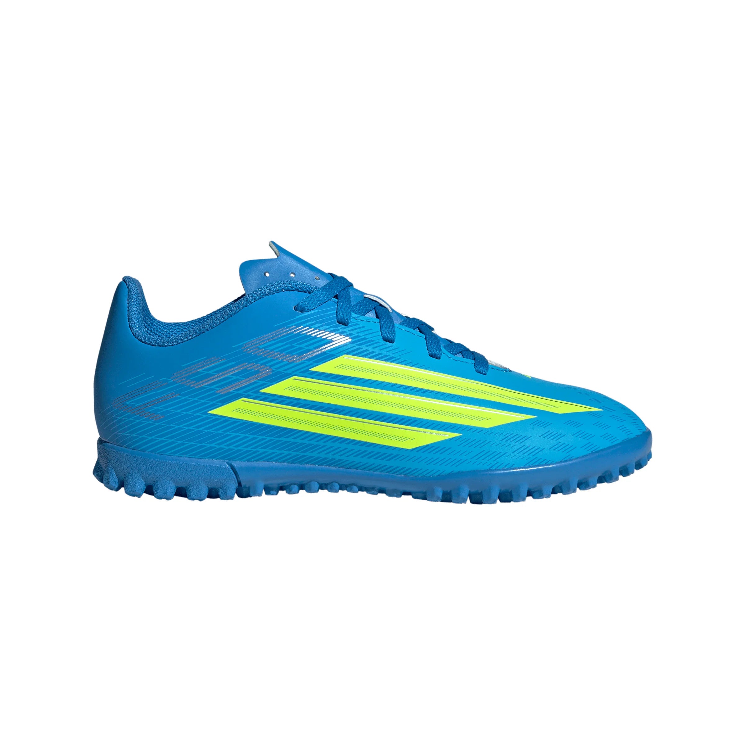 adidas F50 Club TF Turf Youth Soccer Cleats Blue Yellow Aqua