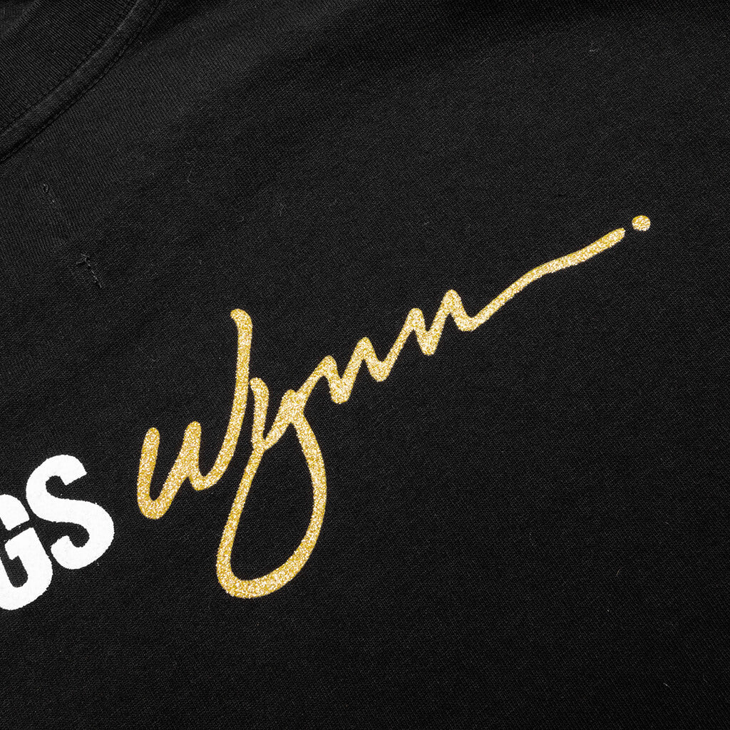 Feature x Wynn Logo Lock Up L S Tee Black