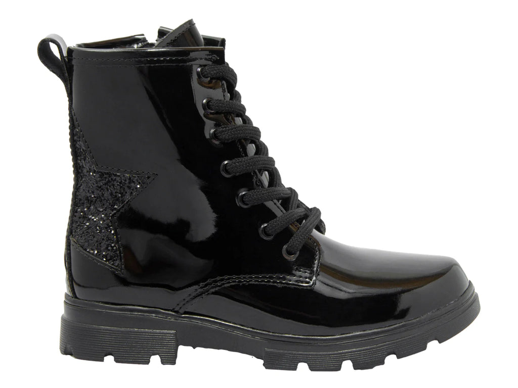 Botas Confratelli para Niña en Charol Negro