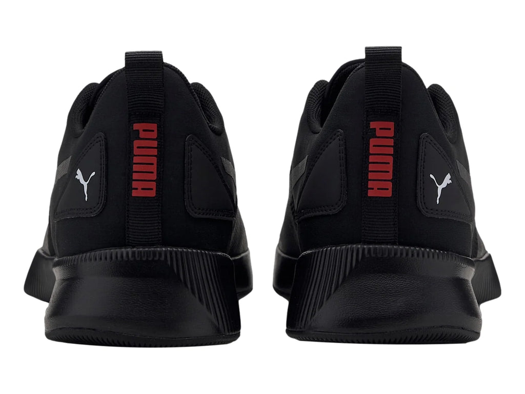Tenis PUMA Flyer Runner Negro con Rojo para Hombre