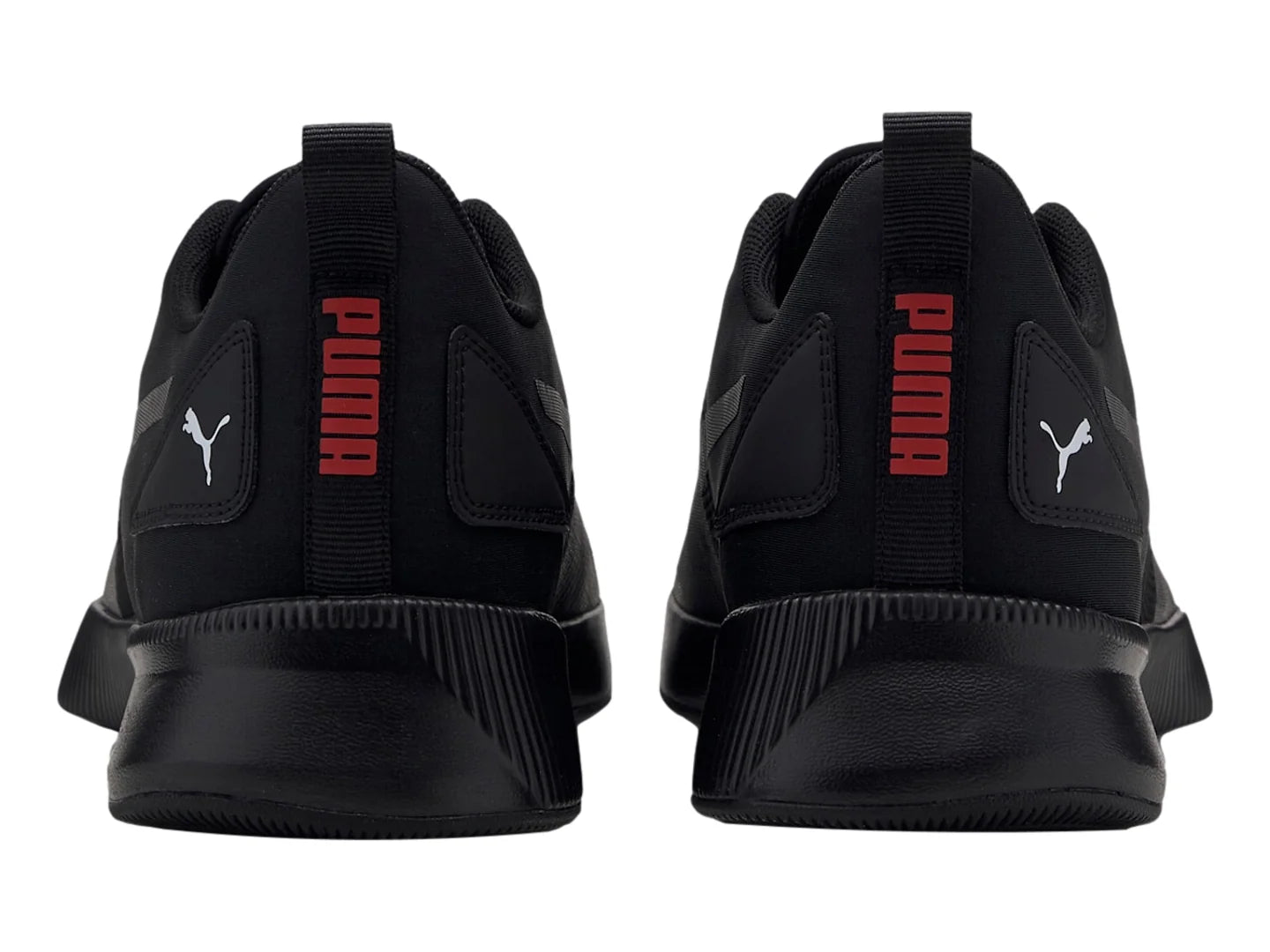 Tenis PUMA Flyer Runner Negro con Rojo para Hombre
