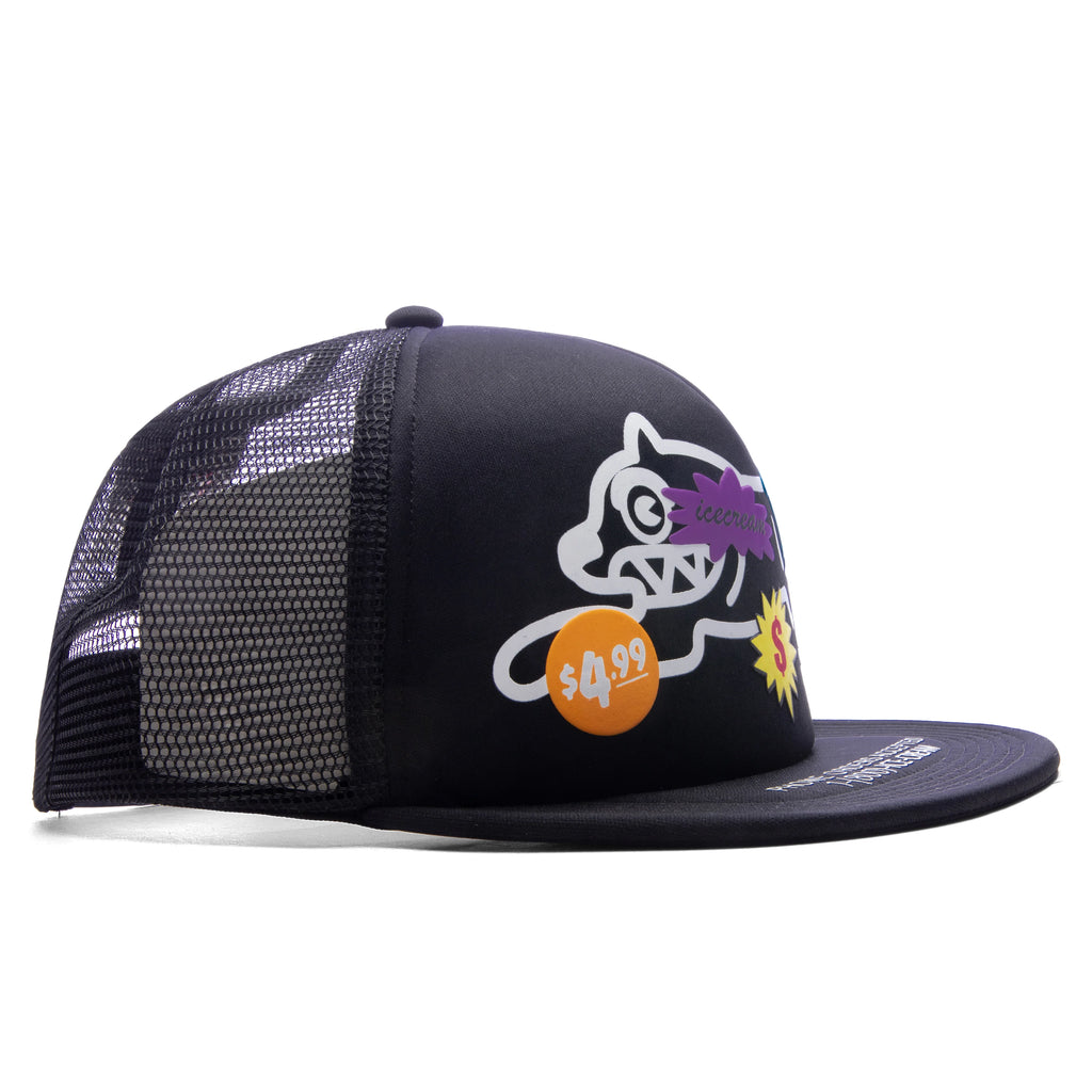 Two For Five Trucker Hat Black
