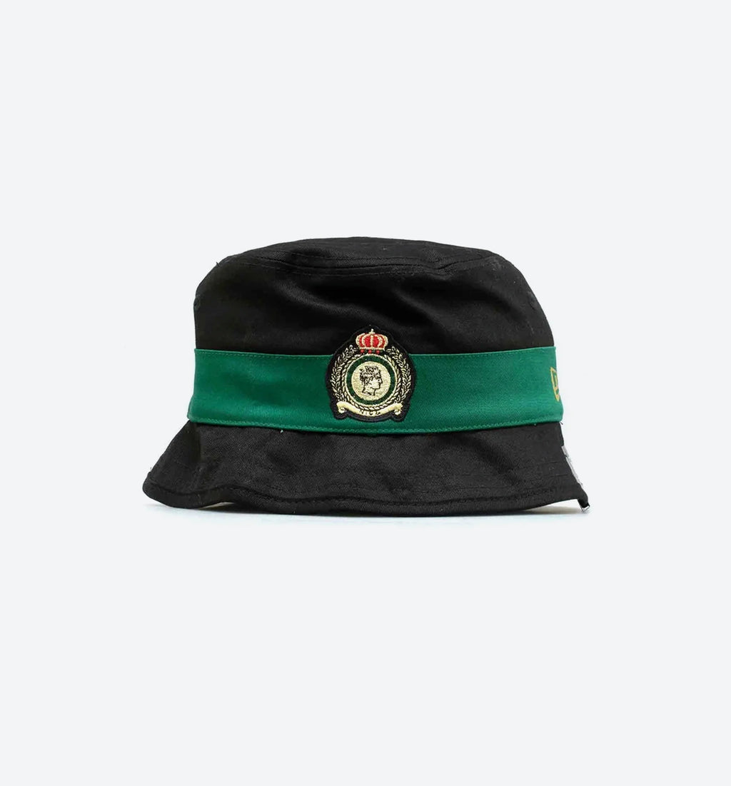 Nice Kicks X New Era Mens Bucket Hat Black Green