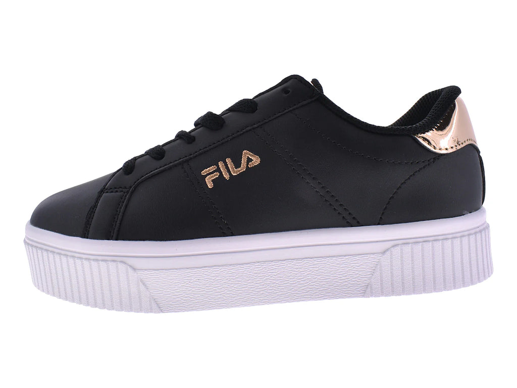 Tenis FILA Panache 19 Negro y Oro para Mujer