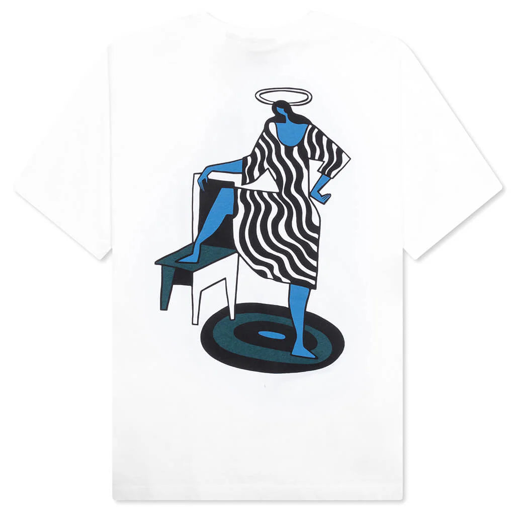 No Regrets T Shirt White