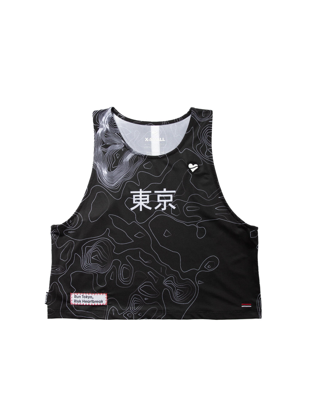 Heartbreak Womens Tokyo Crop Singlet