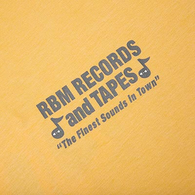 Records And Tapes L S Tee Mustard