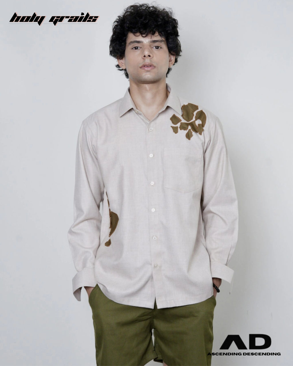 9toFight Cream Designer Shirt HG x Ascending Descending