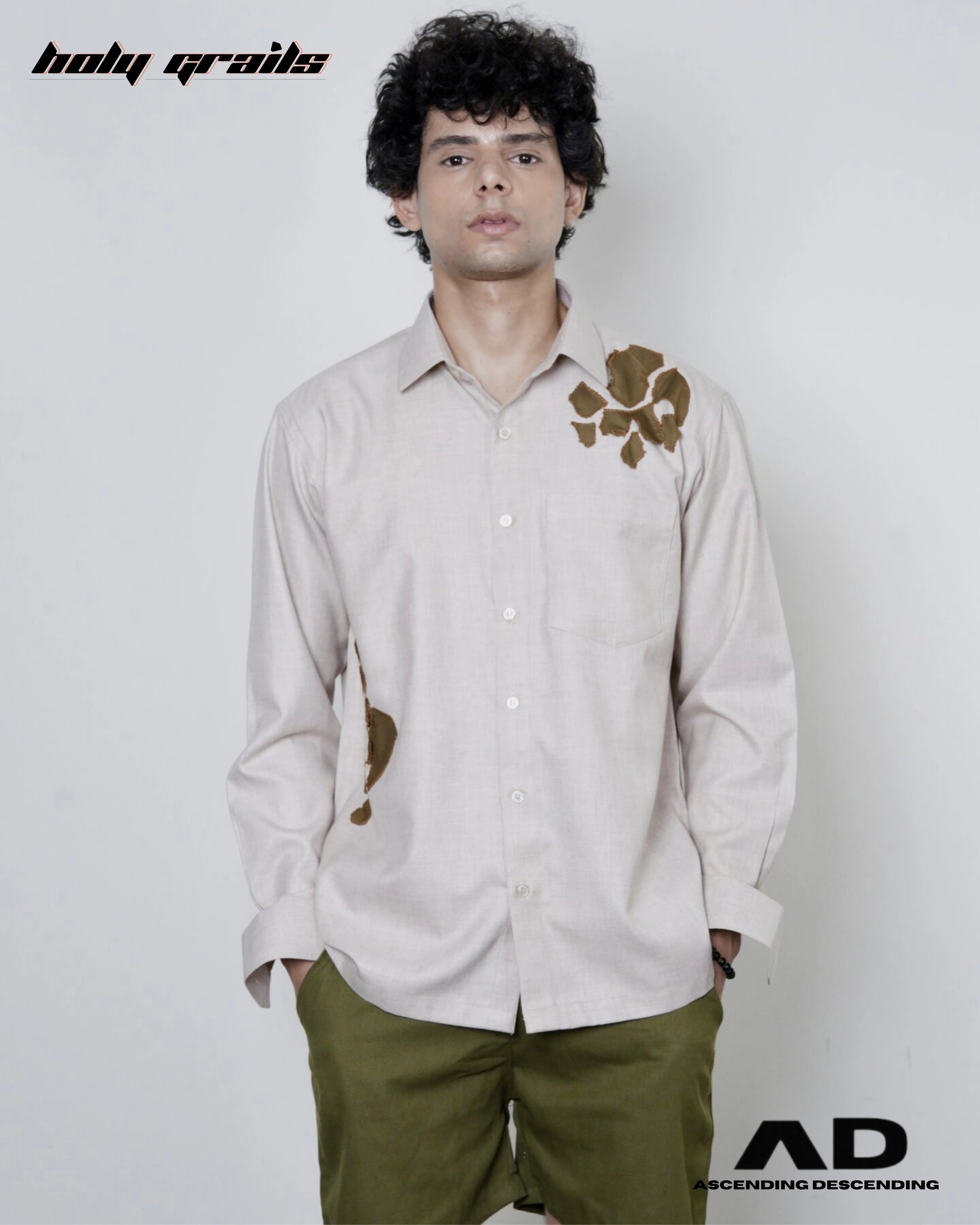 9toFight Cream Designer Shirt HG x Ascending Descending